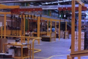 Pipe Trolleys in use